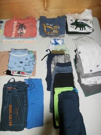 Sada oblečení na kluka velikost 128 - 134 - 5