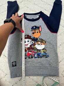 Chlapecká mikina s Tlapkami Paw Patrol vel 116 - 5