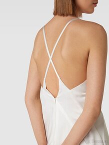 Saténové svatební šaty vel L/XL - 42/44 - 5