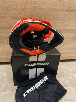Motokrosová helma na motorku Cassida Cross Cup Two, vel. XL - 5