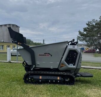 hydraulický dumper, železný kůň, pásový dumper - 5