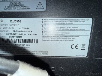 Starý televizor LG 32ld350 - 5