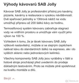 profesionální kávovar - 5