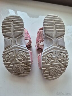 Sandály s třpytky vel.28 - 5