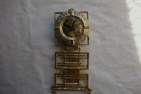 Staré,funkční, zajímavé dámské  přívěškové hodinky Ruhla - 5