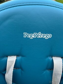 Jídelní židlička zn. PEG PÉREGO Prima Pappa Petrolio 2021 - 5