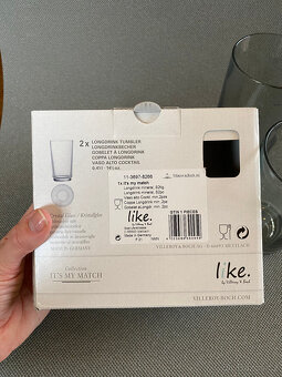 Villeroy&Boch Like 2x vysoká kouřová sklenice 400ml - 5