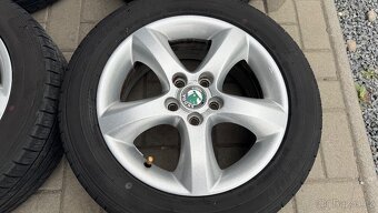 Orig. Al kola Škoda 15" rozteč 5x100 - 5