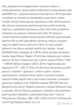 Horkovzdušná trouba s grilem NOVÉ - 5