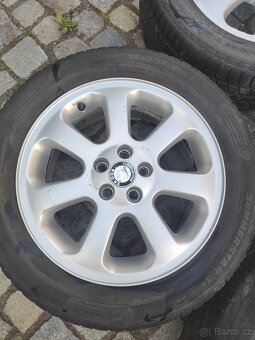 Prodám orig alu 16 škoda Octavia 1 5x100 ET 42 5ks - 5