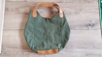 Kožená taška Benetton - 5