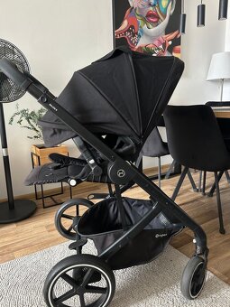 ✨ Stylový kočárek Cybex Balios S Lux – Moon Black (2022) ✨ - 5