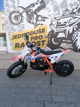 Pitbike Spirit 90 12/10 Automat oranžová - 5