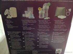 Prodám sadu odsávčky mléka Philips Avant SCD395 - 5