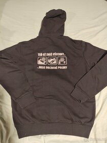 Pánská hnědá mikina Jeep Offroad xxl - 5