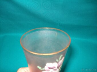 Sklenice - ručně malovaná - 5