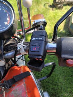 Jawa 350/634 se sajdou. GO - 5