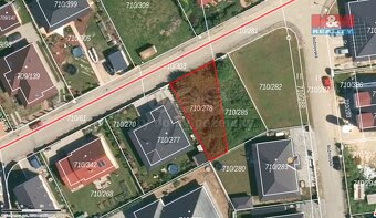 Prodej pozemku k bydlení, Boršov nad Vltavou, ul. Příčná - 5