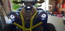 Led denní svícení na Can am Renegade + Outlander - 5