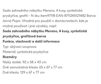 Zahradní nábytek Allibert - 5