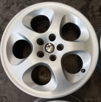 Použité alukola Alfa Romeo 6,5J16 5X98 ET 41,5 - 5