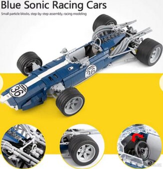 Stavebnice vozu Ford F1 - 5