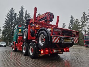 Lesovoz LESOVÚZ Scania V8 R580 do drewna lasu stos dłużyca - 5