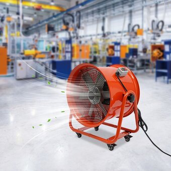 Průmyslový ventilátor 47cm/1100W - zabalený - 5