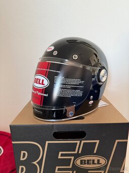 Prilba- Bell Bullitt gloss black - NOVÁ Veľkosť S - 5