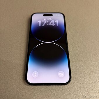 iPhone 14 Pro 256GB space black, pěkný stav, rok záruka - 5