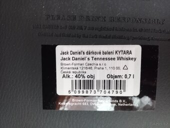 Dárkový box kytara Jack Daniels - 5