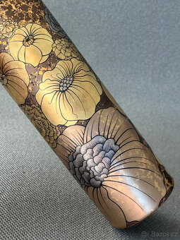 Rosenthal Zlacená váza 22 cm, Alain le Foll - 5