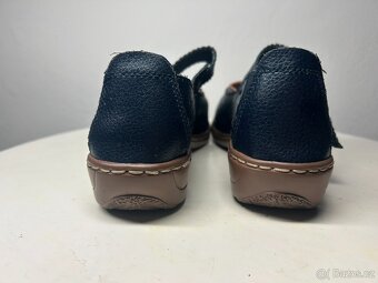 dámské kožené boty John Garfield vel. 37 - 5