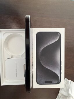IPhone 15 pro 128GB black titanum vesmírně černý - 5