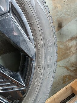 Kompletní alu kola 7.5JX19H2 se zimními pneu 235/50 R19 - 5