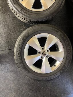 Škoda kodiaq, VW Tiguan, Alu Nanuq 5x112 215/65/17 zimní - 5