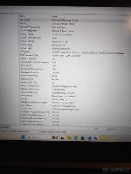 Acer aspire 5 A515-54G x64 Intel i5, RAM 8GB, SSD 512 - 5