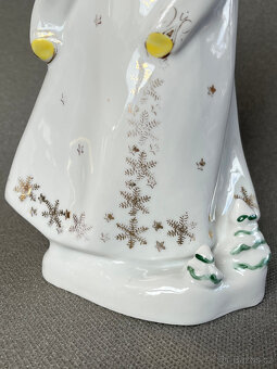 Porcelánová soška Sněhurka 27 cm, Polonne USSR - 5