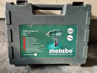 Pneumatický rázový utahovák METABO DSSW 360 - 5