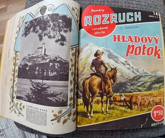 10 x vázaný starý časopis Rozruch 5.. - 5