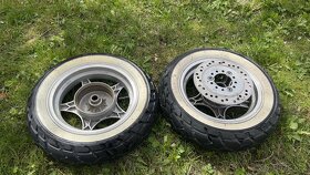 Kola na skutr s pneu, brzdovym kotoučem, komplet - 5