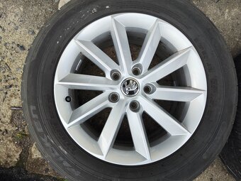 16"letní alu sada Helix 5x112 origo Škoda Superb 2 Yeti 215 - 5