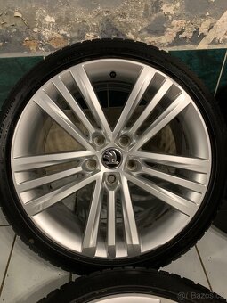 Alu kola Škoda R18 5X112 ZIMNÍ PNEU 225/40 R18 SIRIUS - 5