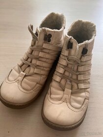 Zimní, kožené boty - 5