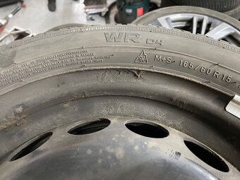 Set zimních pneu Nokian WR D4 na dojetí 165/60R15 - 5
