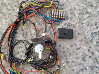 Elektroinstalace na Zetor 25 - 5