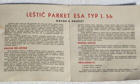 RETRO Leštič parket ESA - 5