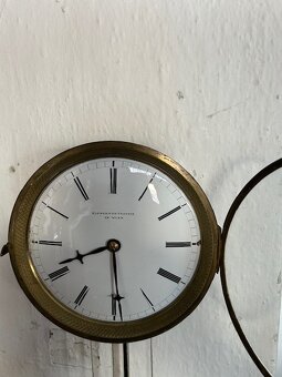 Nástěnné hodiny biedermeier - originál. - 5