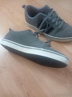 Pánské tenisky (kecky) zn. Adidas, vel. 42 (8) šedé, šňůrky - 5