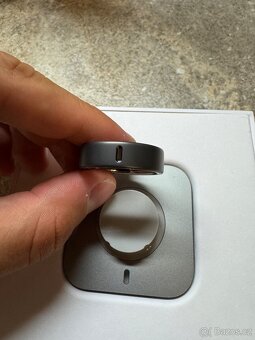 Oura ring 4. generace - stealth vel. 14 - 5
